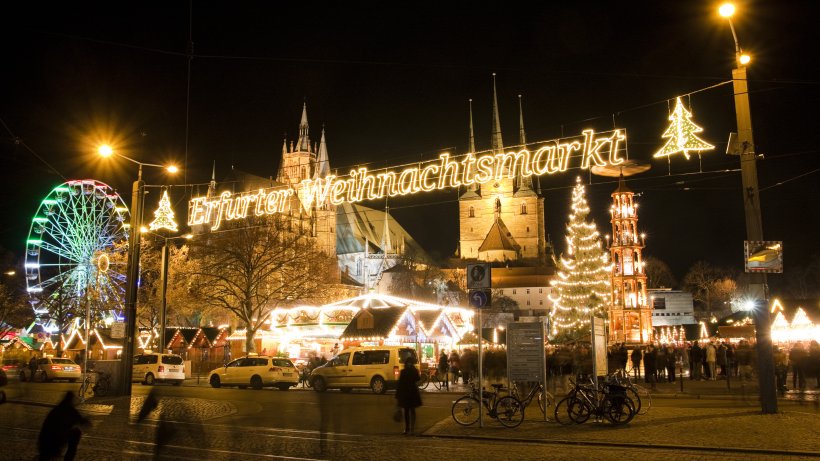 166. Weihnachtsmarkt in Erfurt versüßt die Festtage - thueringen24.de